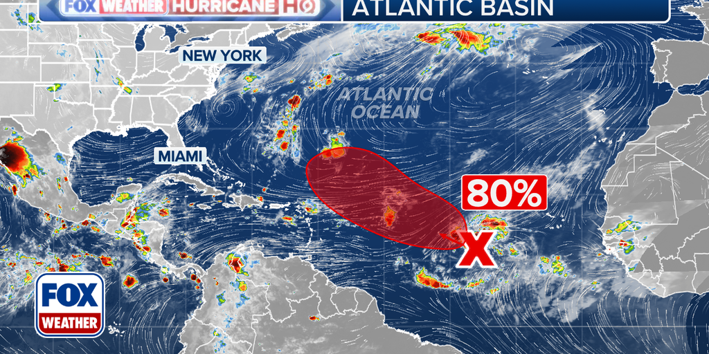 Odds increase that Tropical Storm Gabrielle could form in Atlantic this week